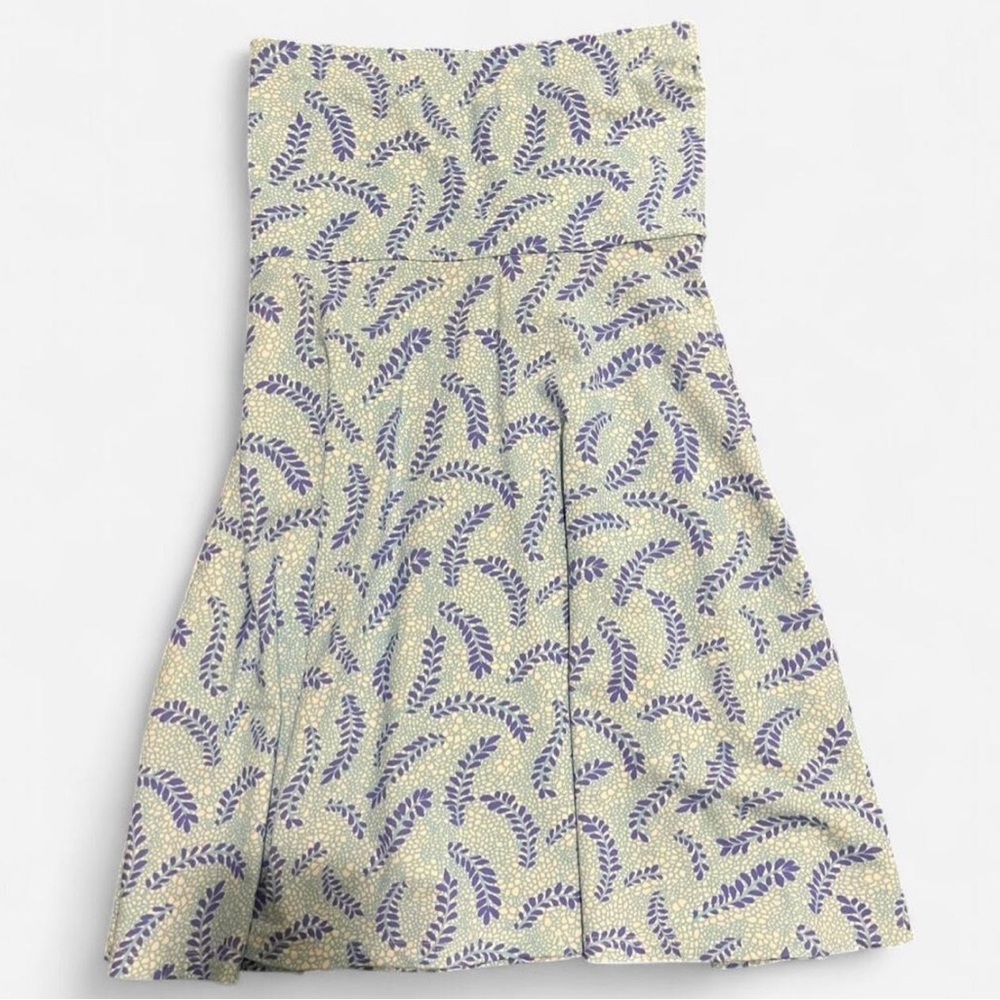 Baby & Navy Blue Floral Patterned Dress